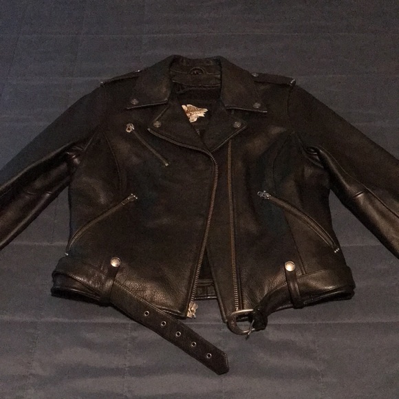 Harley-Davidson Belted Leather Jacket - Picture 2 of 13